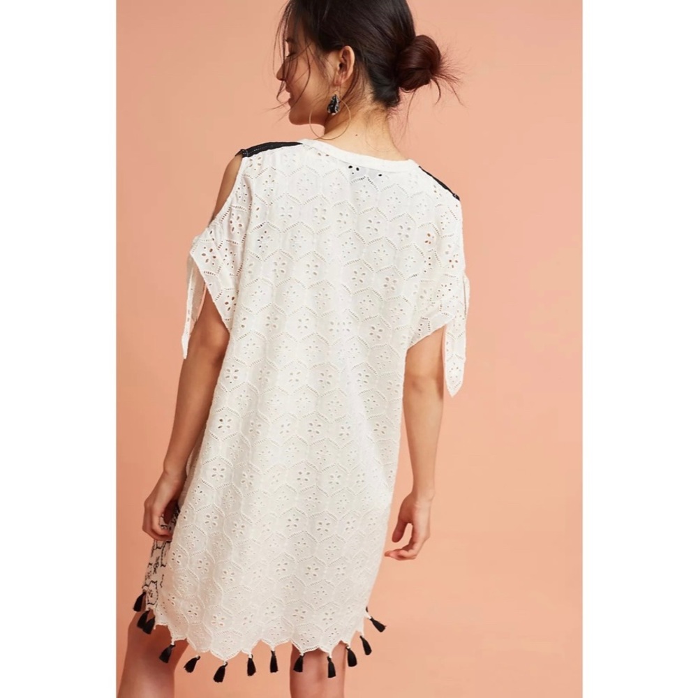 NEW Hemant & Nandita Anthropologie Aditya Embroidered Tunic Dress - Picture 2 of 7